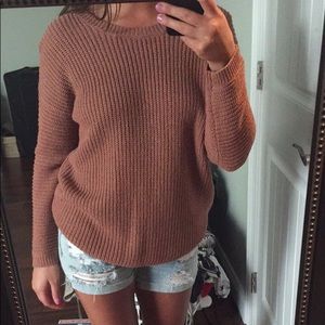 Rust colored sweater